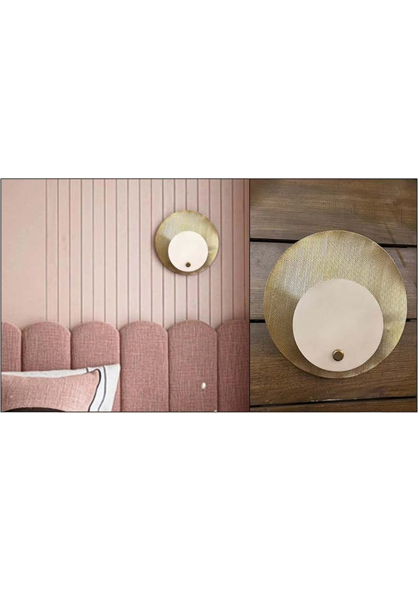 Beyond Lights - Brass Wall Light- GL